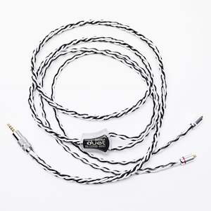 Headphone And Earphone Cables: Crystal Cable Portable Double Duet Cables