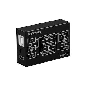 Power And Noise Conditioners: Topping HS02 USB Isolator