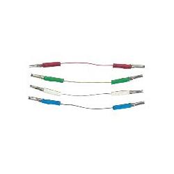 Cardas Audio Headshell Lead 34 AWG with Silver/Rhodium Plated Clips 1.5" (set of 4)