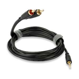 Interconnect Cables: QED Connect 3.5m Jack to Phono Cable