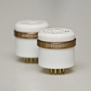 Woo Audio 6DE7 to 6SN7 Adapter Pair