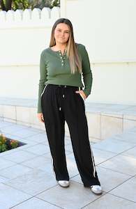 Womenswear: Nia Pants - Black