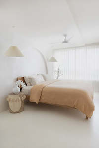 Sand - Linen Duvet Cover