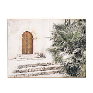 Wall Art: Photographic Framed Ancient Doorway