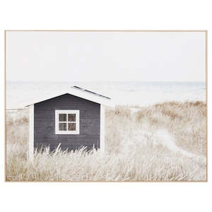 Wall Art: Coastal Cottage Canvas