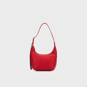 Camille Hobo Shoulder Bag - Red