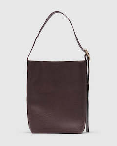 Handbags And Wallets: Everyday Bucket Bag - CHOC NAPPA