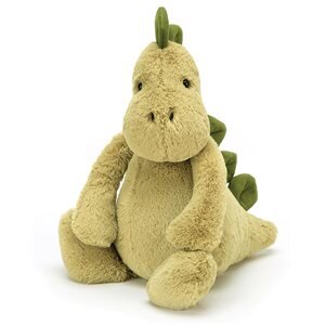 Toys: Bashful Dino Medium Green