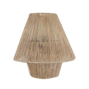 Bermuda Lamp & Shade in Natural Jute