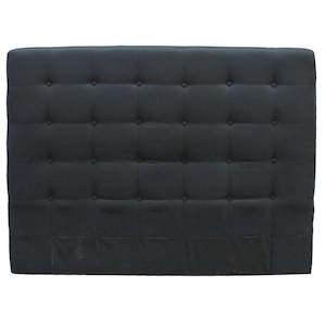 Headboards: Charly Headboard - Black Linen