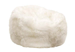 Sheepskin Beanbag -  Ivory (Cover Only)