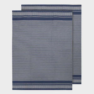 Linen: Lennox Jumbo Marine 2pk