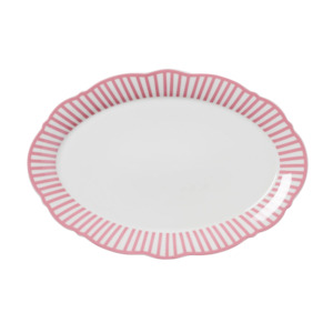 Pink Radiant Wave Platter