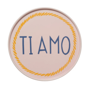 Dining: Pink Ti Amo Plate