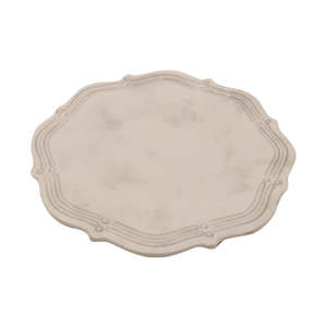 Melamine French Grey Side Plate