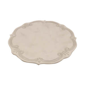 Dining: Melamine French Grey Dinner Plate