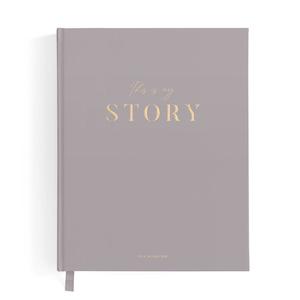 Journals Diaries: My Story Memoir Journal - Grey