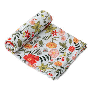 Blankets Swaddles: Swaddle - Primrose Patch