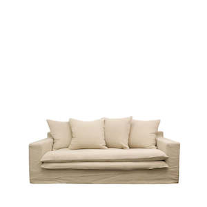 Couches Sofas: Keely 2 Seater Slipcover Sofa - Oatmeal