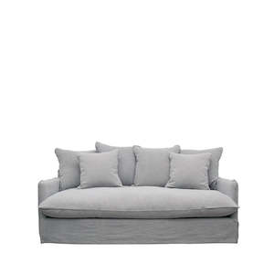 Lotus 2 Seater Slipcover Sofa - Cement