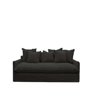 Couches Sofas: Lotus 2 Seater Slipcover Sofa - Carbon