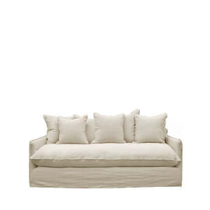 Lotus 2 Seater Slipcover Sofa - Oatmeal