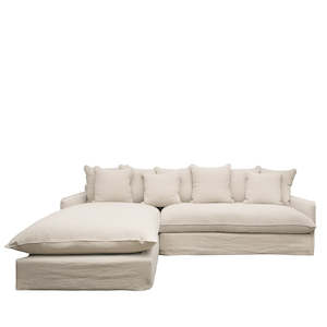 Lotus Slipcover 2.5 Seat Modular - Oatmeal