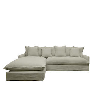 Lotus Slipcover 2.5 Seat Modular - Khaki