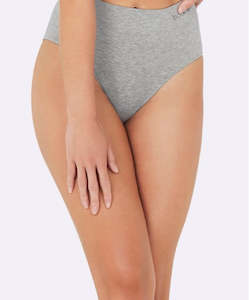 Undies Socks: Women's Full Brief - Grey