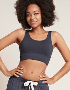 Ribbed Seamless Bra - Storm