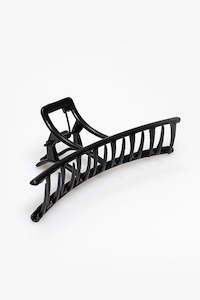 Black Metal Claw Clip - Bar