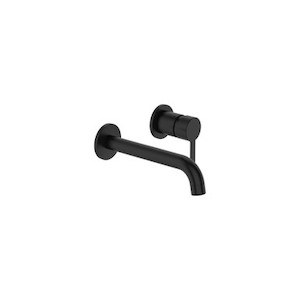 Mode Wall Mounted Bath Mixer Black