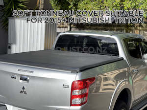 Soft Tonneau Cover suitable for Mitsubishi Triton 2015+