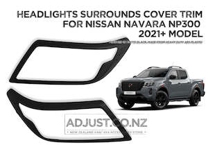 Headlight Cover Trims for NISSAN NAVARA NP300 2021+