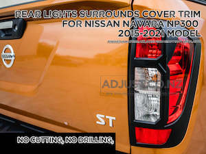 Tail light Cover Trims for NISSAN NAVARA NP300 2015-2021