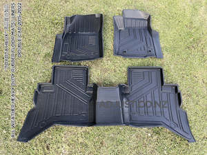 NEW Heavy Duty Deep Dish Rubber Floor Mats/ Liners For Toyota Hilux 2015-2022