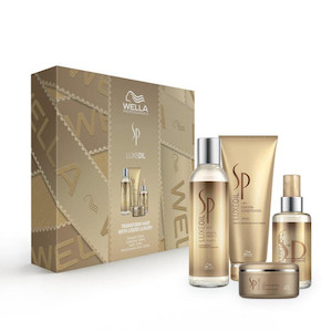 Products: Wella Sp Luxe Oil QUAD Gift Pack AdoreMe Online