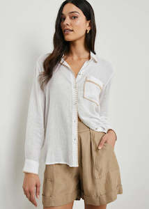 Rails Charli Blanket Stitch Shirt