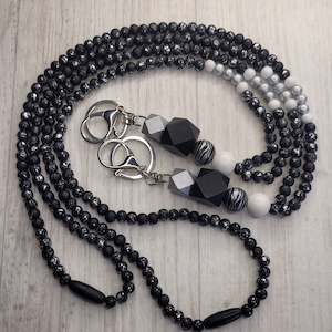 Lanyard / Bagclip: **New** Lanyard - Constellations - (fully beaded)