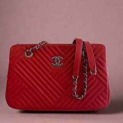 Chanel 'CC Crossing' Chain Tote, Lambskin