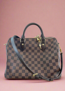 Louis Vuitton Speedy 30 Bandouliere, Damier Ebene