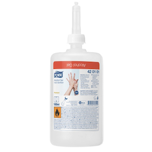 Tork Moisturising Alcohol Gel Hand Sanitiser S1 1L