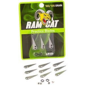 Sporting equipment: Ramcat Practice Blades 100/125gr