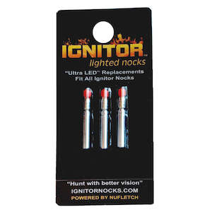 Sporting equipment: NuFletch Ignitor Lighted Nock Replacement Bulbs