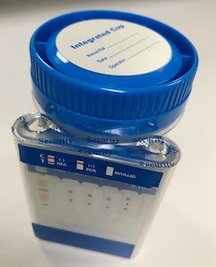 Sure Step Integrated Urine Drug Testing Cup