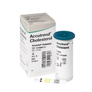 Accutrend Cholesterol Strips