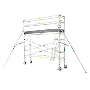 Pro Series - Aluminium Mobile Scaffold Tower 0.7m Wide 3.0m Long