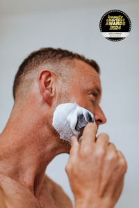 Milk shaving soap in a tin - goat or rice milk