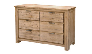 Tiaga Lowboy - Six Drawers