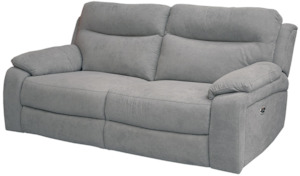 Furniture: Flint Recliner Sofa - Three Seater (Electric)